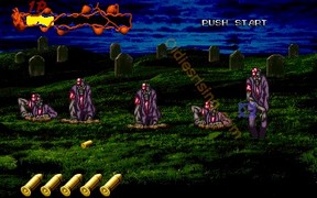 une photo d'Ã©cran de Zombie Raid sur Arcade